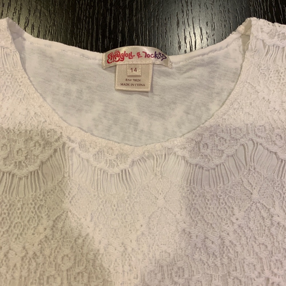 Ragdoll & Rockets Lace Tank Top - Picture 3 of 3
